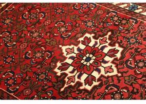 Tappeto Hamadan Stilizzato Rosso Avorio 104x148 Cm