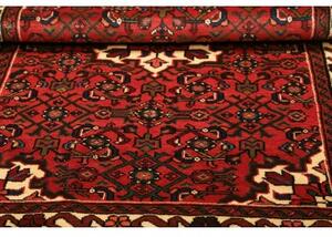 Tappeto Hamadan Stilizzato Rosso Avorio 104x148 Cm