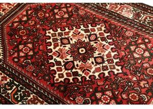 Tappeto Hamadan Stilizzato Rosso Avorio 104x152 Cm