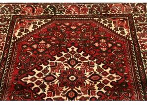 Tappeto Hamadan Stilizzato Rosso Mattone Avorio 106x154 Cm