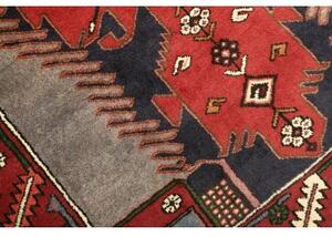 Tappeto Hamadan Stilizzato Rosso Blu 108x150 Cm