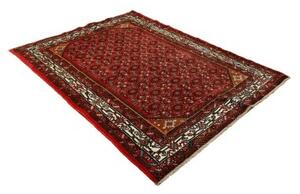Tappeto Hamadan Stilizzato Rosso Avorio 150x198 Cm