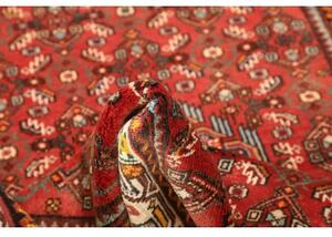 Tappeto Hamadan Stilizzato Rosso Blu Scuro 102x140 Cm