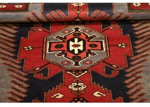 Tappeto Hamadan Stilizzato Rosso Blu 108x150 Cm