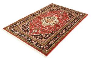 Tappeto Hamadan Stilizzato Rosso Blu Scuro 106x152 Cm