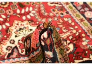 Tappeto Hamadan Stilizzato Rosso Blu Scuro 106x152 Cm