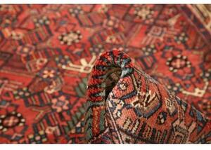 Tappeto Hamadan Stilizzato Rosso Mattone Blu Notte 100x157 Cm
