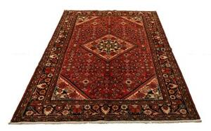 Tappeto Hamadan Stilizzato Rosso Beige 155x222 Cm