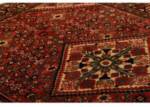 Tappeto Hamadan Stilizzato Rosso Beige 155x222 Cm