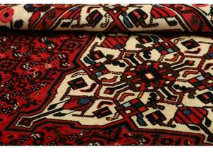 Tappeto Hamadan Stilizzato Rosso Avorio 146x198 Cm