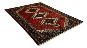 Tappeto Hamadan Stilizzato Rosso Avorio 150x201 Cm