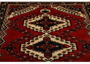 Tappeto Hamadan Stilizzato Rosso Avorio 150x201 Cm