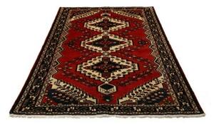 Tappeto Hamadan Stilizzato Rosso Avorio 150x201 Cm