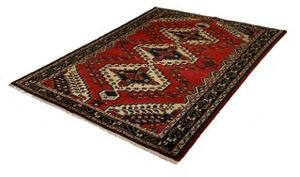 Tappeto Hamadan Stilizzato Rosso Avorio 150x201 Cm