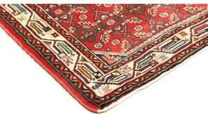 Tappeto Hamadan Stilizzato Rosso Blu Scuro 85x133 Cm
