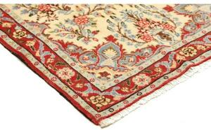 Tappeto Hamadan Medaglione Floreale Avorio Rosso 85x133 Cm