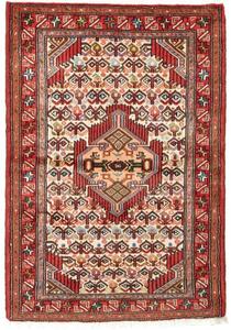 Tappeto Hamadan Stilizzato Rosso Avorio 83x123 Cm