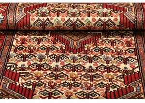 Tappeto Hamadan Stilizzato Rosso Avorio 83x123 Cm