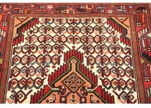 Tappeto Hamadan Stilizzato Rosso Avorio 80x126 Cm