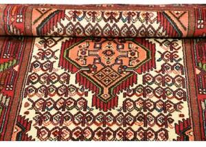 Tappeto Hamadan Stilizzato Rosso Avorio 80x126 Cm