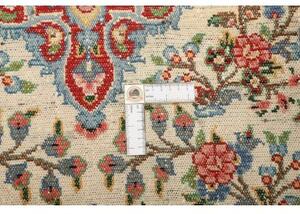 Tappeto Hamadan Medaglione Floreale Avorio Rosso 85x133 Cm