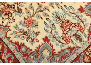 Tappeto Hamadan Medaglione Floreale Avorio Rosso 85x133 Cm
