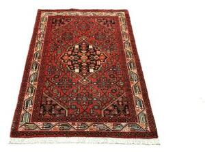 Tappeto Hamadan Stilizzato Rosso Blu Scuro 77x134 Cm