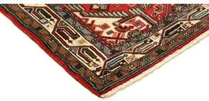 Tappeto Hamadan Stilizzato Rosso Avorio 82x137 Cm