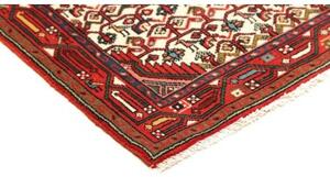 Tappeto Hamadan Stilizzato Rosso Beige 80x128 Cm