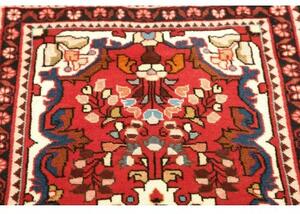 Tappeto Hamadan Stilizzato Rosso Avorio 69x121 Cm