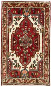 Tappeto Hamadan Stilizzato Rosso Avorio 82x142 Cm