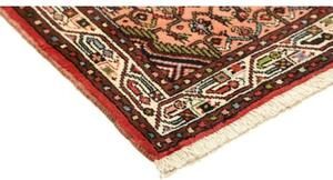 Tappeto Hamadan Stilizzato Rosa Pesca Rosso Mattone 77x127 Cm