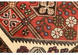 Tappeto Hamadan Stilizzato Rosso Mattone Avorio 77x126 Cm