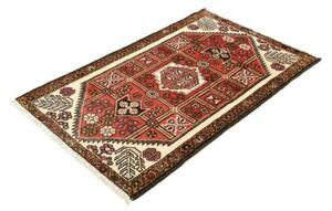 Tappeto Hamadan Stilizzato Rosso Mattone Avorio 77x126 Cm
