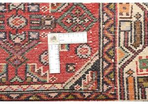 Tappeto Hamadan Stilizzato Rosso Blu Scuro 86x135 Cm