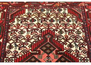 Tappeto Hamadan Stilizzato Rosso Beige 80x128 Cm
