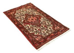 Tappeto Hamadan Stilizzato Rosso Avorio 71x122 Cm
