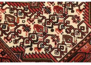 Tappeto Hamadan Stilizzato Rosso Avorio 71x122 Cm