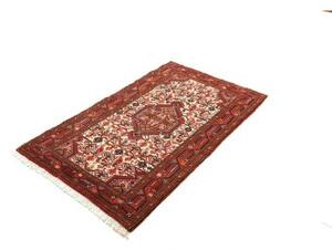 Tappeto Hamadan Stilizzato Rosso Ruggine Avorio 72x132 Cm