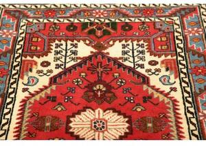 Tappeto Hamadan Stilizzato Rosso Corallo Avorio 86x125 Cm