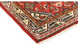 Tappeto Hamadan Stilizzato Rosso Avorio 78x134 Cm