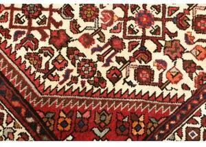 Tappeto Hamadan Stilizzato Avorio Rosso 108x150 Cm