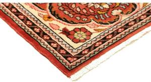 Tappeto Hamadan Stilizzato Rosso Mattone Avorio 72x138 Cm