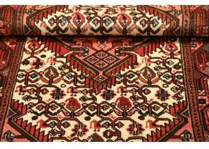 Tappeto Hamadan Stilizzato Rosso Avorio 71x122 Cm