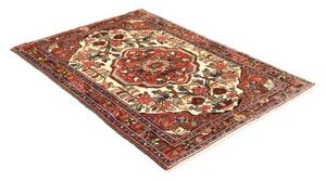 Tappeto Hamadan Stilizzato Rosso Avorio 106x147 Cm