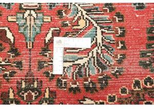 Tappeto Hamadan Stilizzato Rosso Nero 104x155 Cm