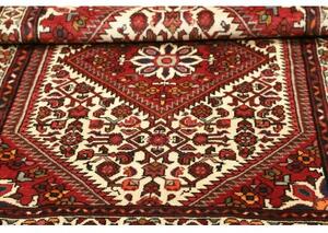 Tappeto Hamadan Stilizzato Avorio Rosso 108x150 Cm