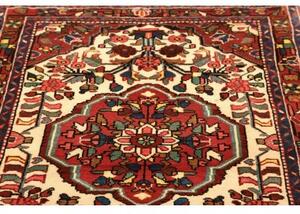 Tappeto Hamadan Stilizzato Rosso Avorio 106x147 Cm
