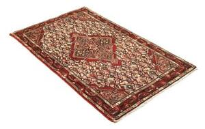 Tappeto Hamadan Stilizzato Rosso Avorio 83x142 Cm