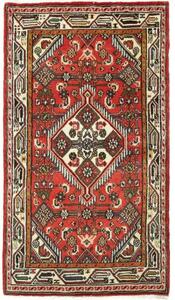 Tappeto Hamadan Stilizzato Rosso Avorio 78x134 Cm